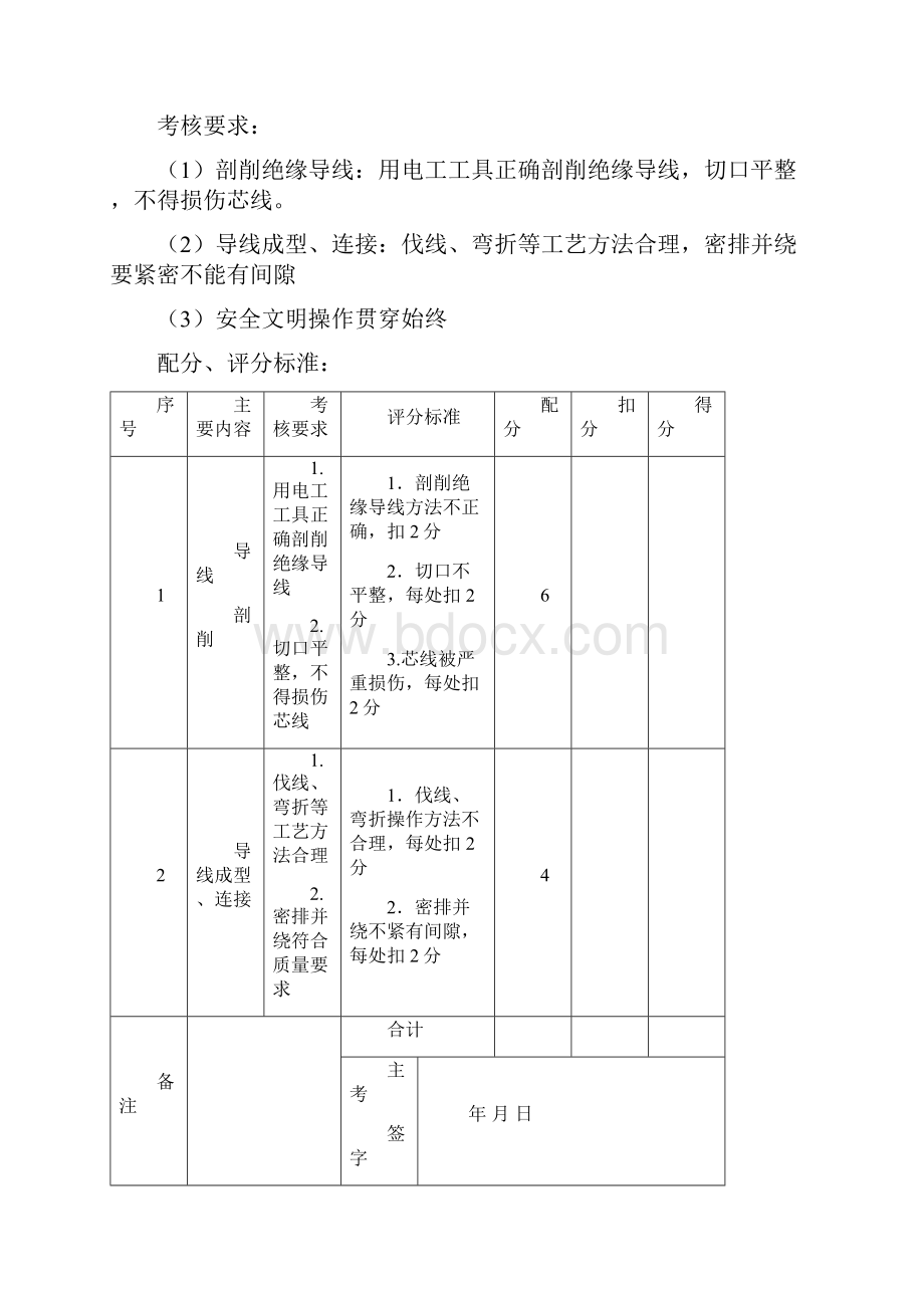 《机床电气控制技术》课程考核评价方案.docx_第3页