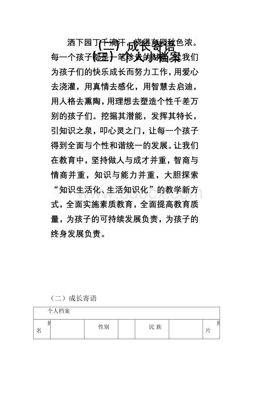 教师个人成长档案.docx_第3页