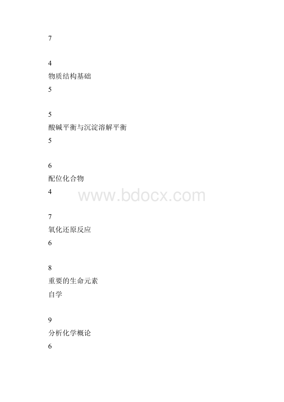 无机及分析化学教学大纲.docx_第3页