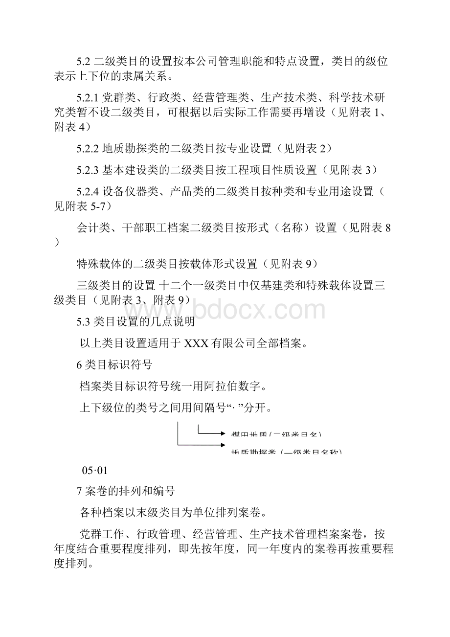 煤矿档案分类方案.docx_第2页