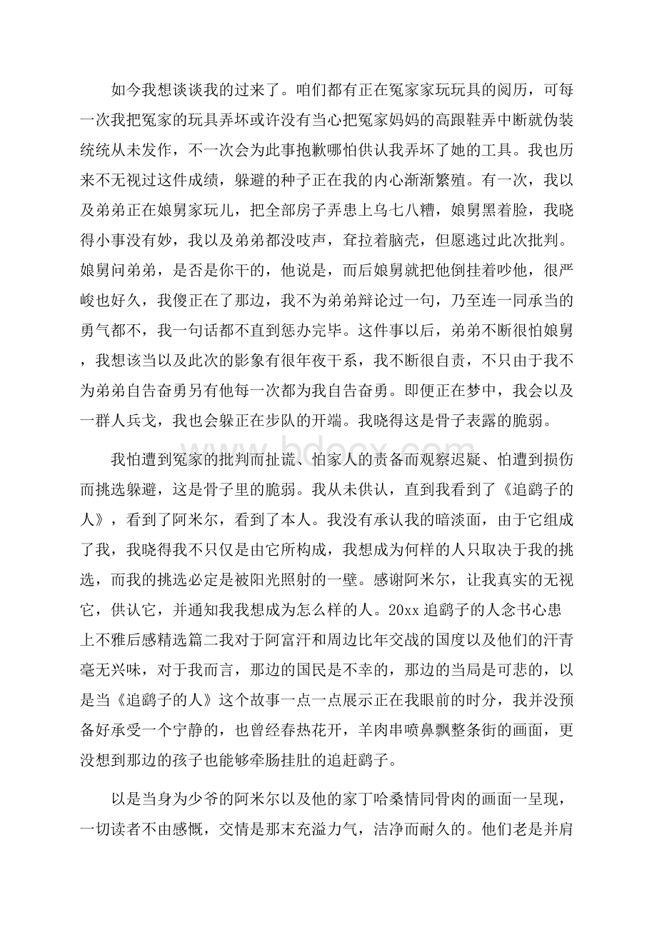 追风筝的人读书心得观后感精选.docx_第2页