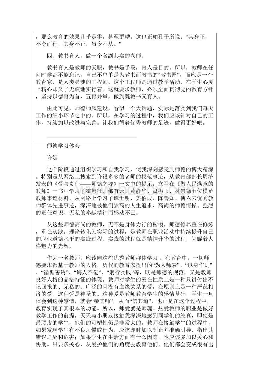 师德师风学习小结.docx_第2页