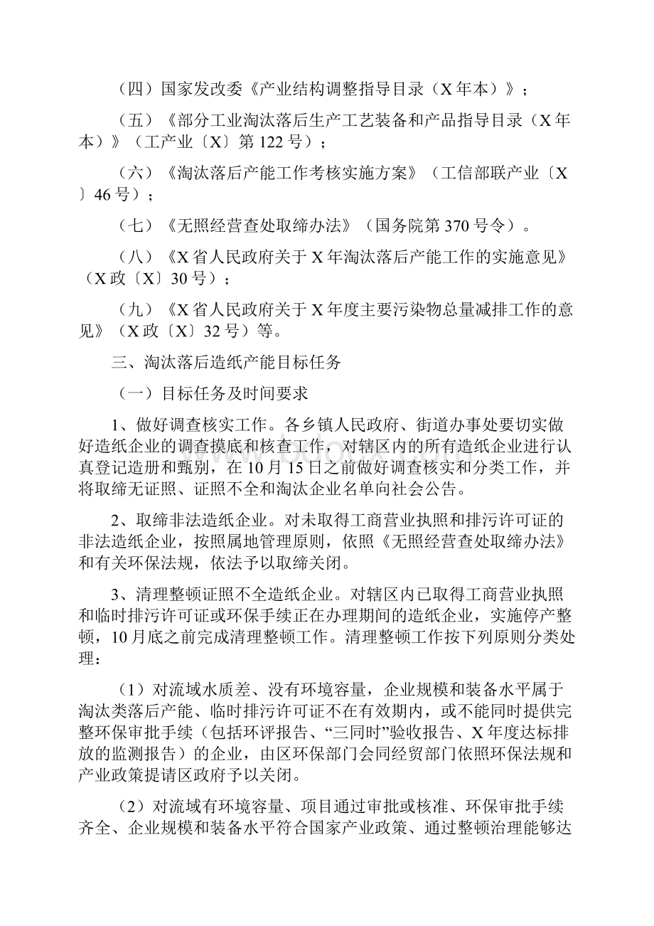 淘汰落后造纸产能工作实施方案.docx_第2页