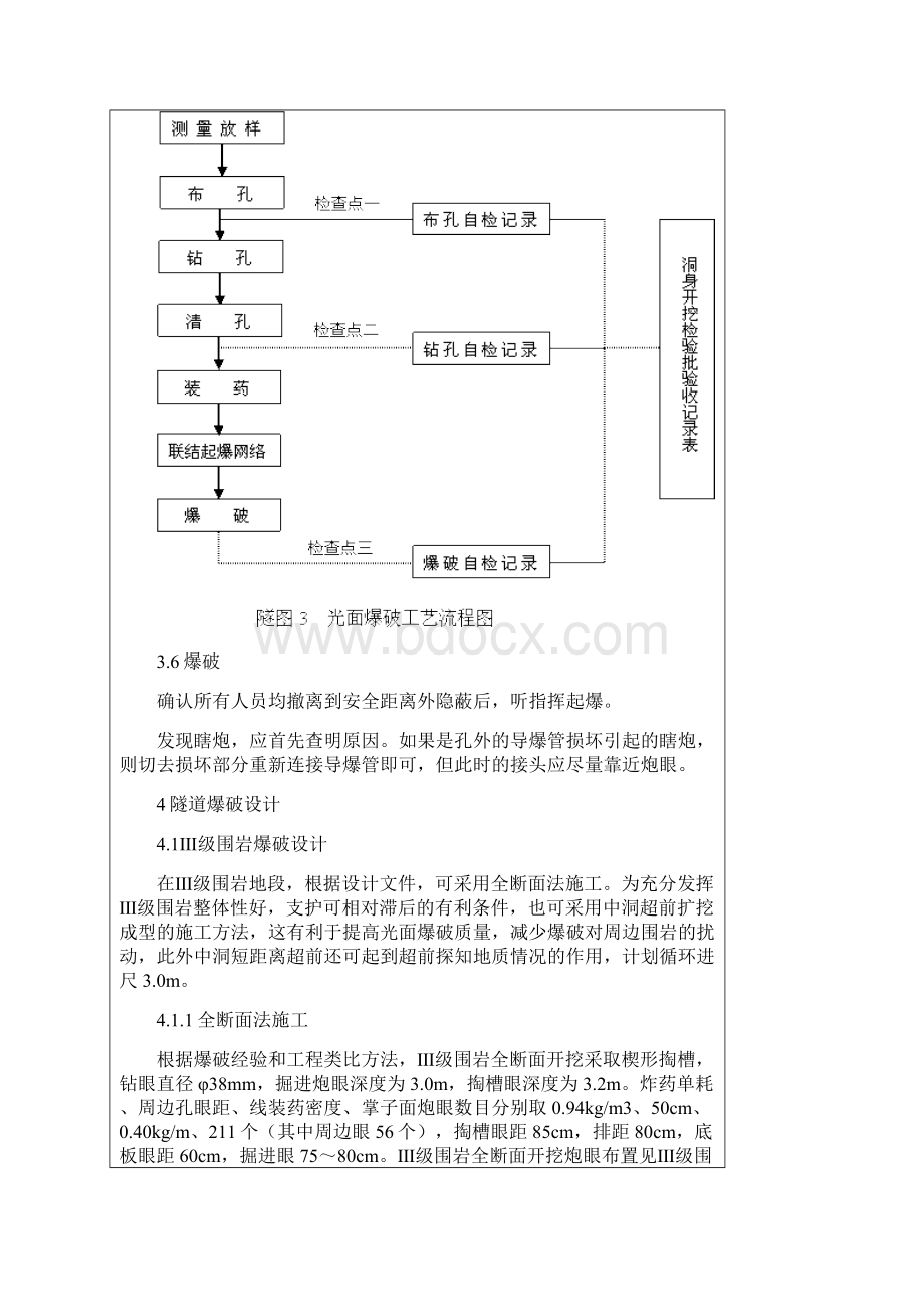 光面爆破技术交底.docx_第3页