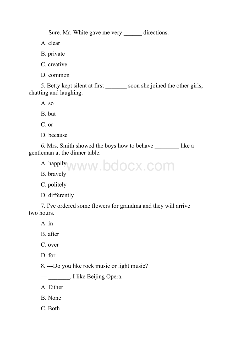 浙江省温州市中考英语试题Word版含答案.docx_第2页