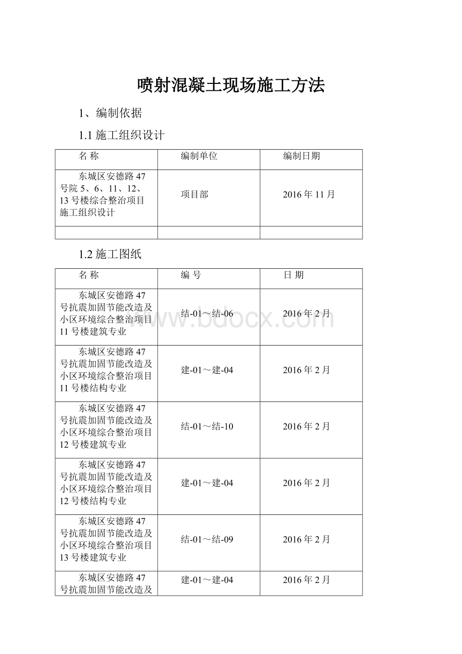 喷射混凝土现场施工方法.docx