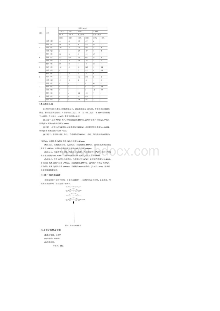 输电线路负荷材料杆塔整塔机械性能试验研究.docx_第3页