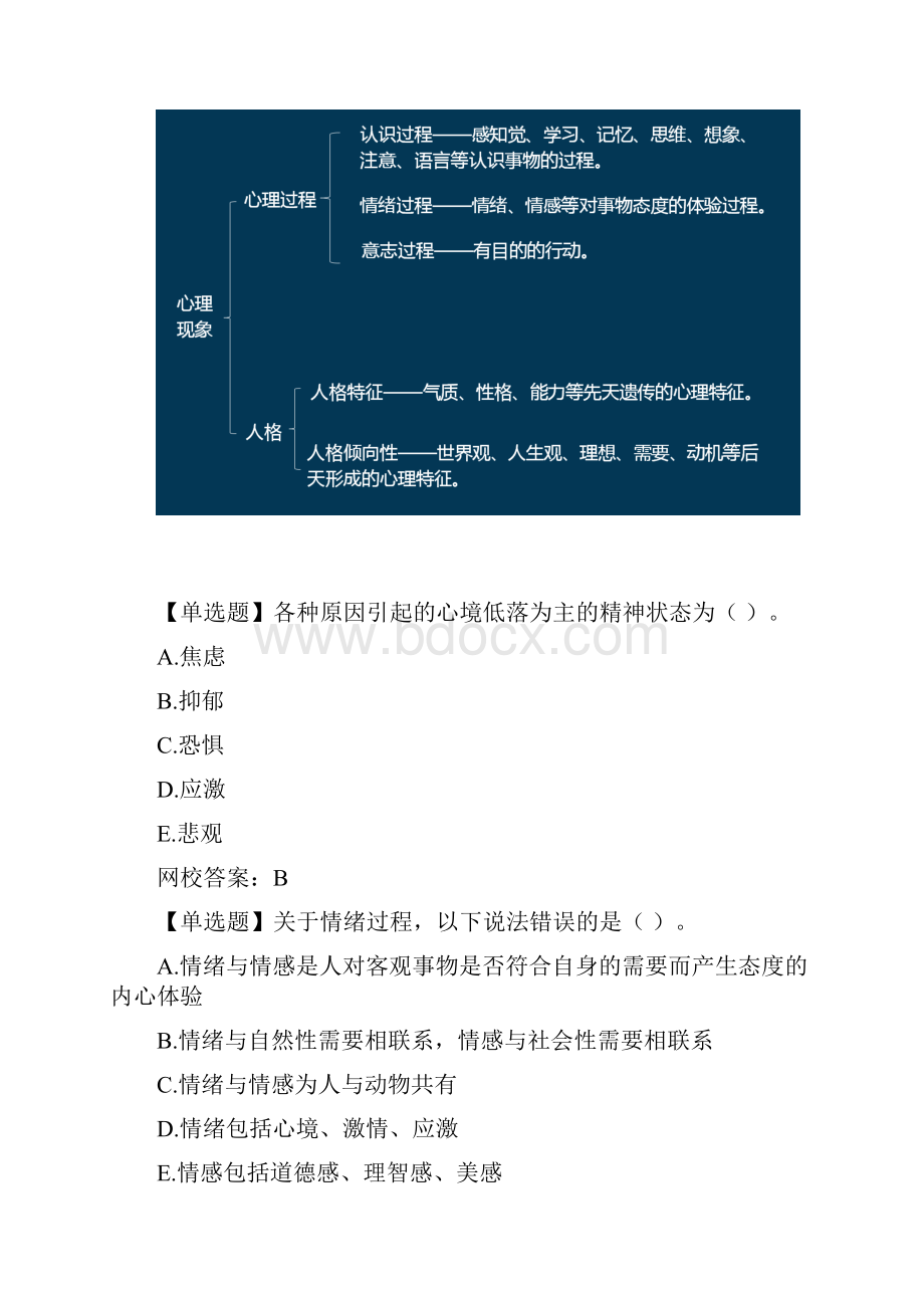 健康管理师基础知识 复习题带解析 5第五讲.docx_第2页