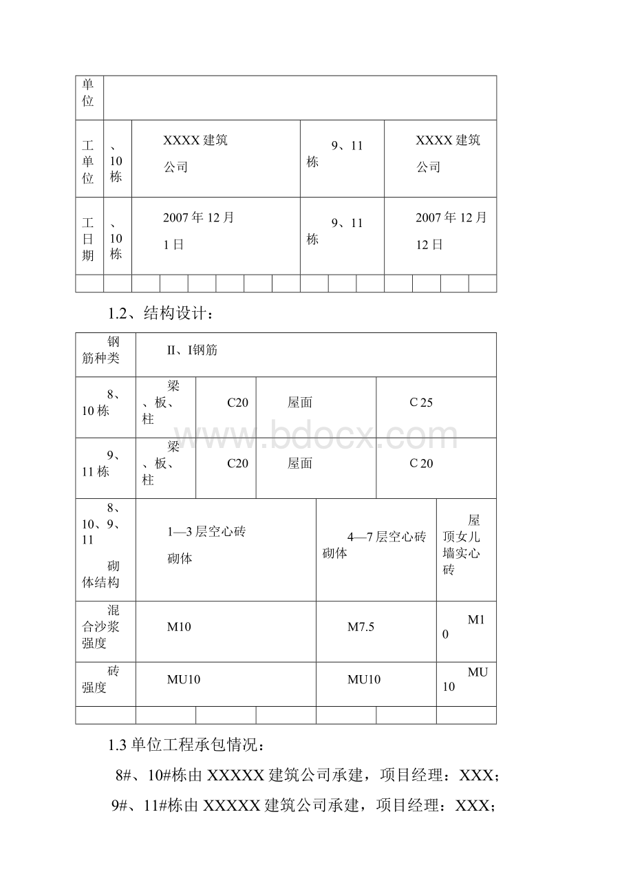 XXXXX竣工验收监理验收汇报材料.docx_第3页