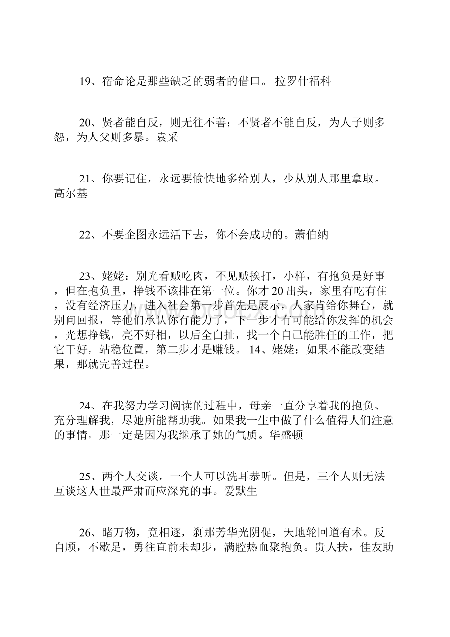 关于抱负的名言.docx_第3页