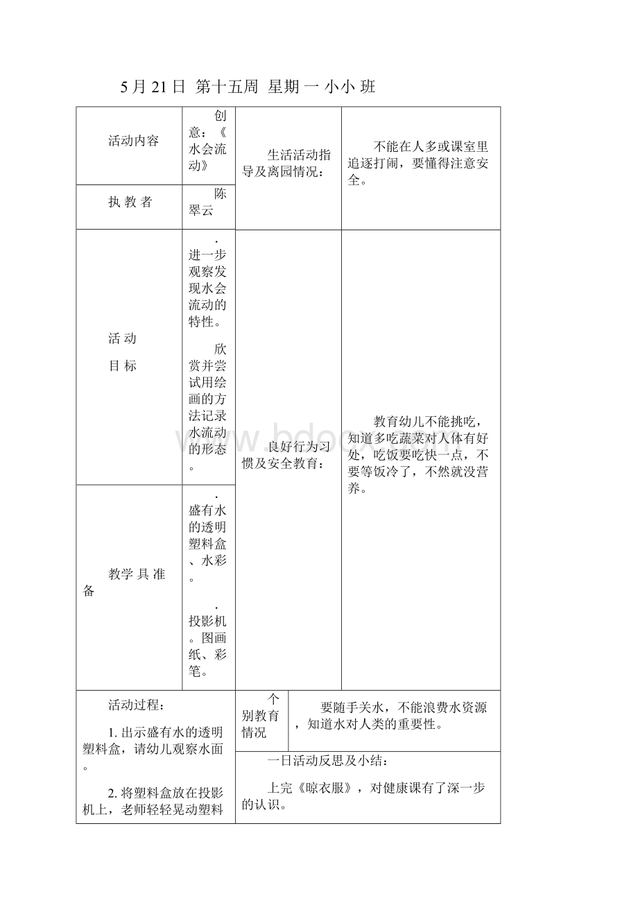 康裕幼儿园学年第二学期小小班第十五周教案.docx_第3页