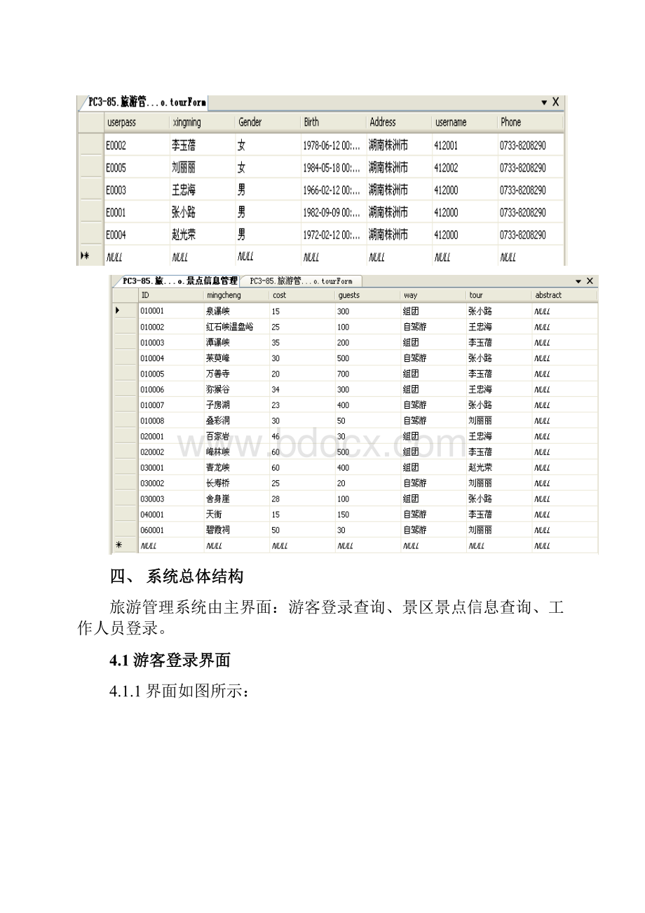 旅游管理系统课程设计.docx_第3页