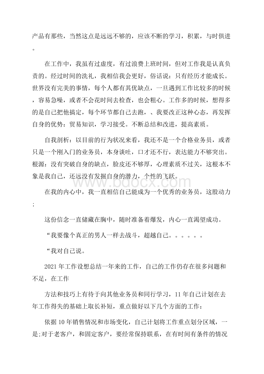 销售人员年终总结范文以及工作计划.docx_第3页