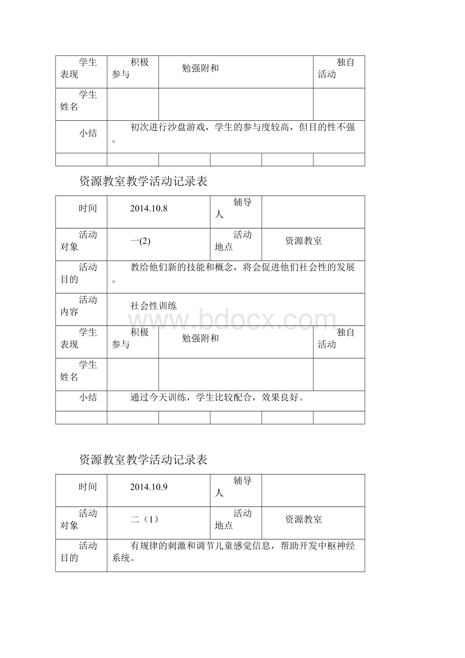 资源教室教学精彩活动记录簿.docx_第3页