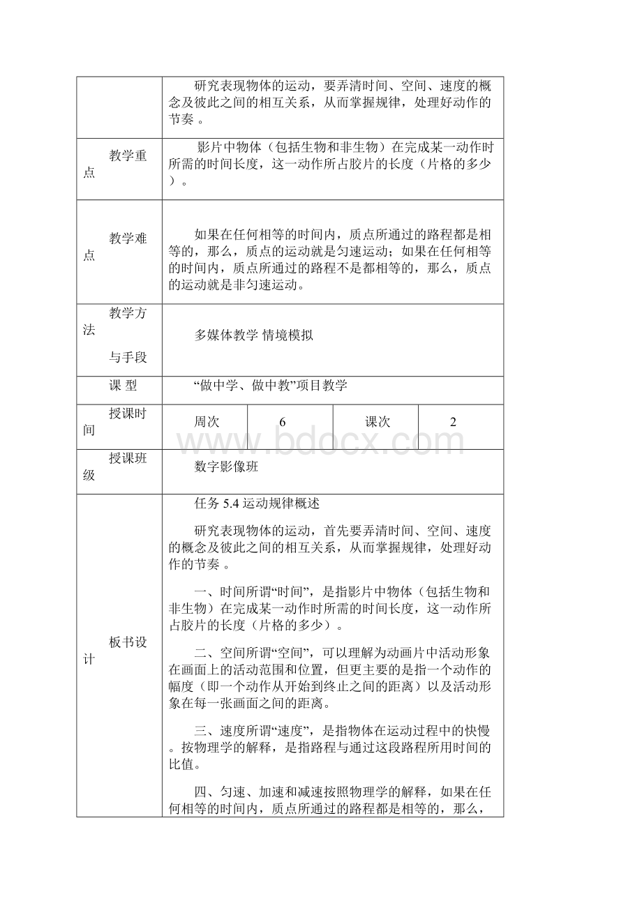 游戏美术项目详解教案任务54运动规律概述.docx_第3页