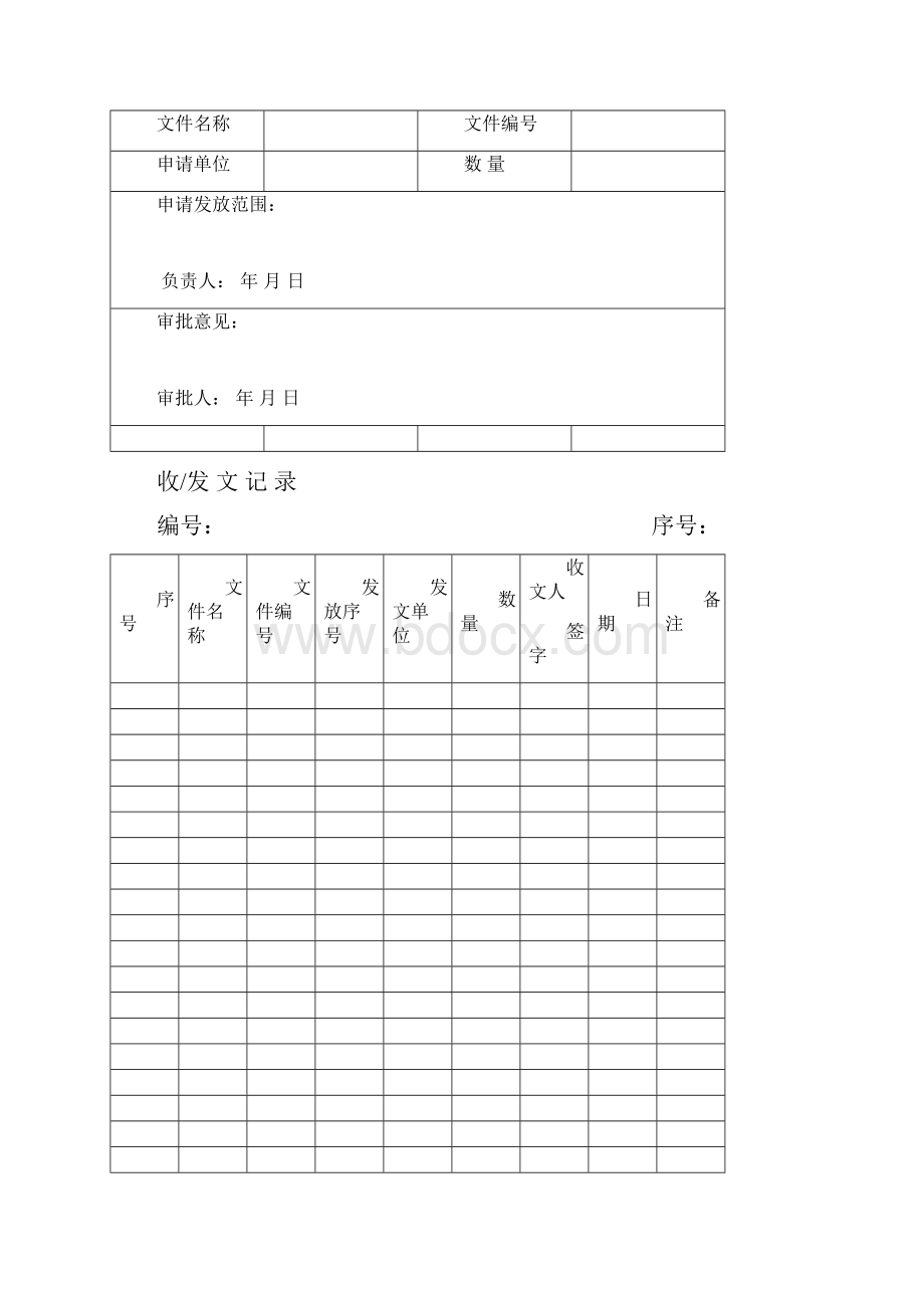 ISO9001质量管理体系表格大全 41个精选doc.docx_第2页