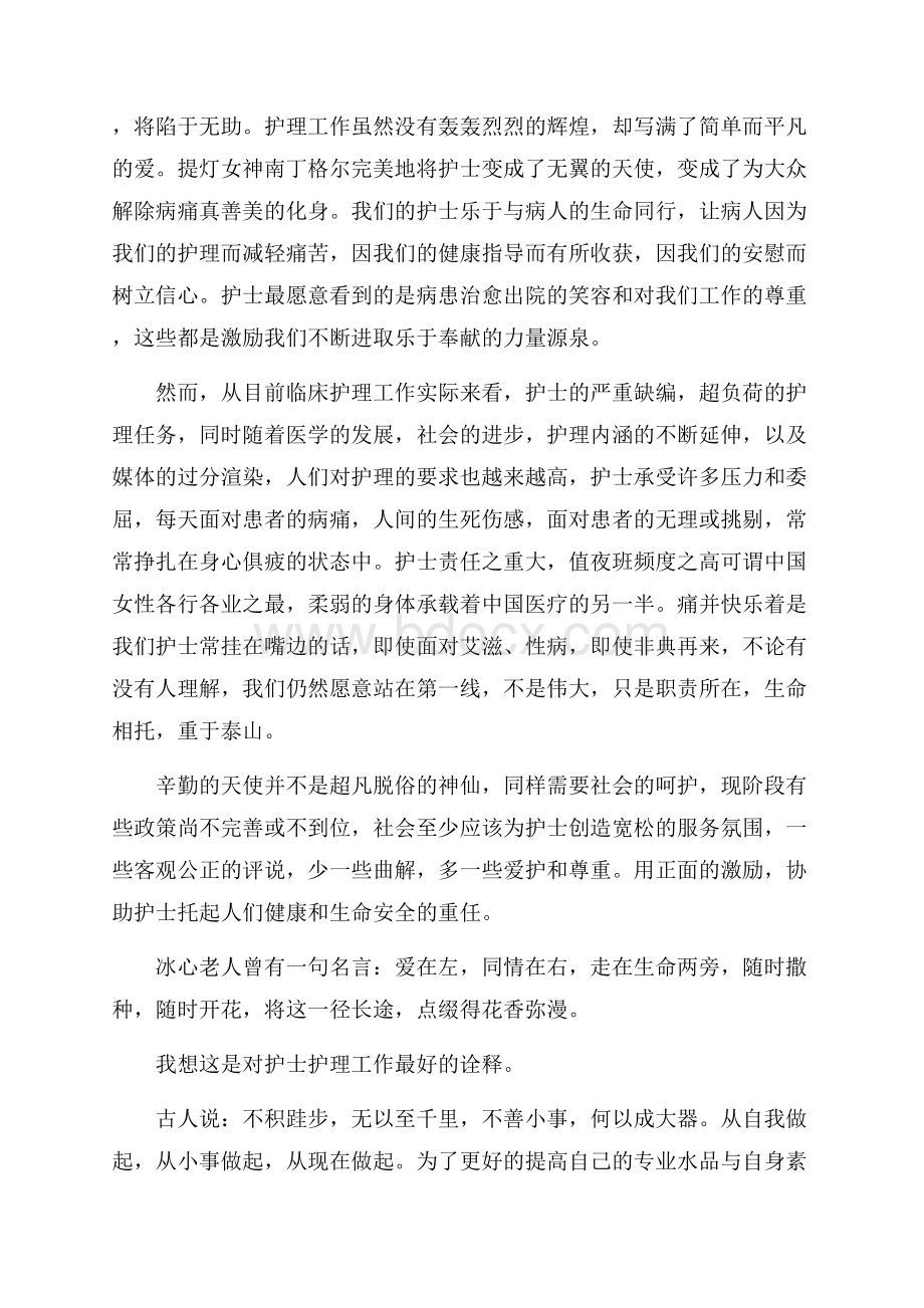 护士个人年终工作总结格式护士工作总结.docx_第2页