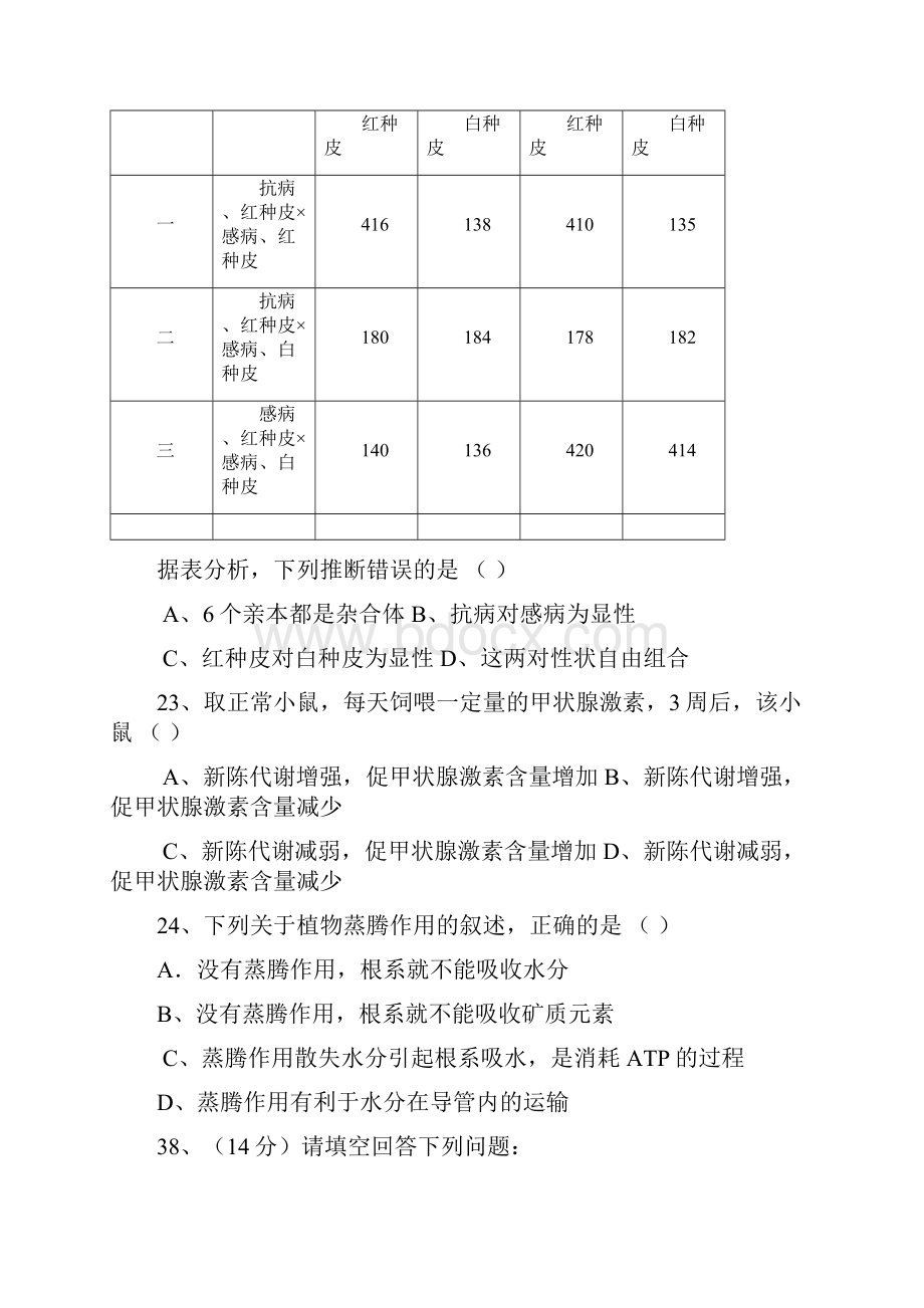 汇编生物高试题考试题.docx_第2页