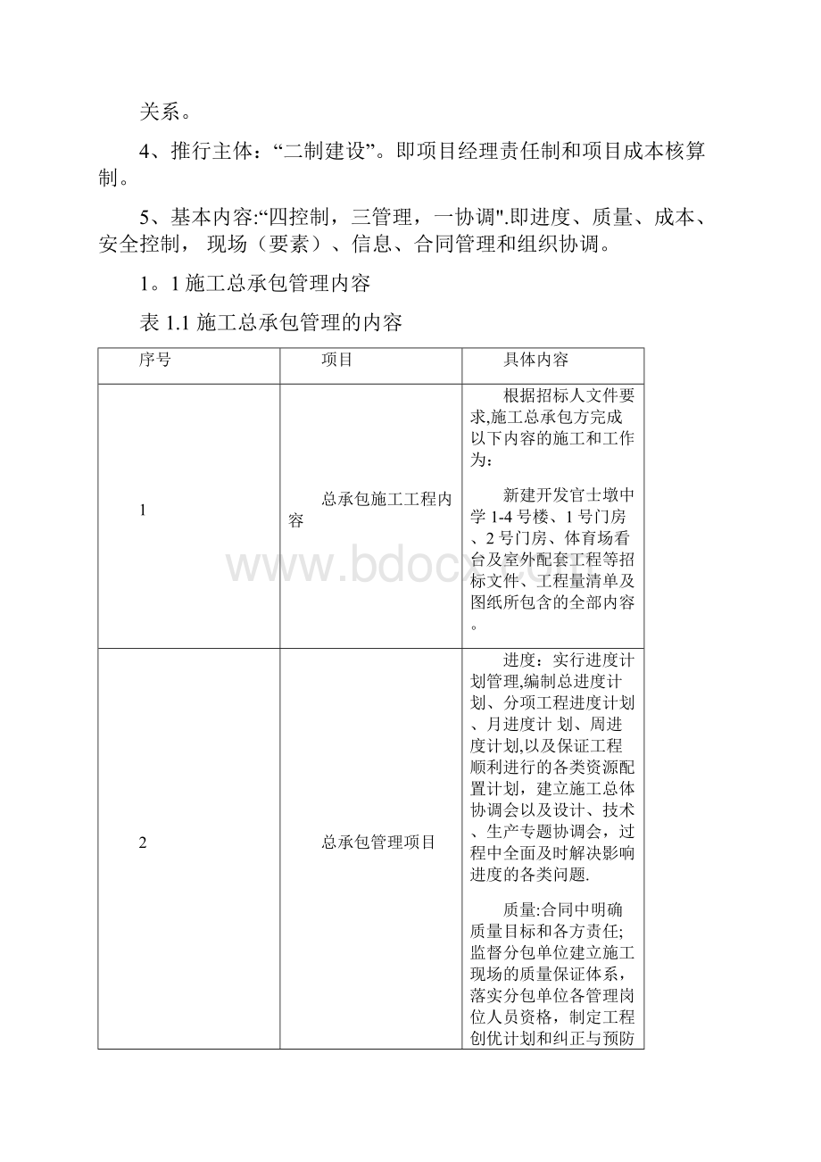 4对总承包管理的认识以及对专业分包工程的配合协调管理服务方案.docx_第2页