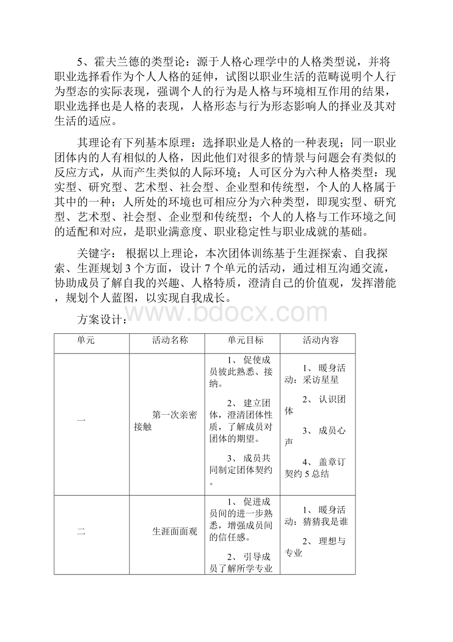 职业生涯规划团体辅导计划.docx_第3页