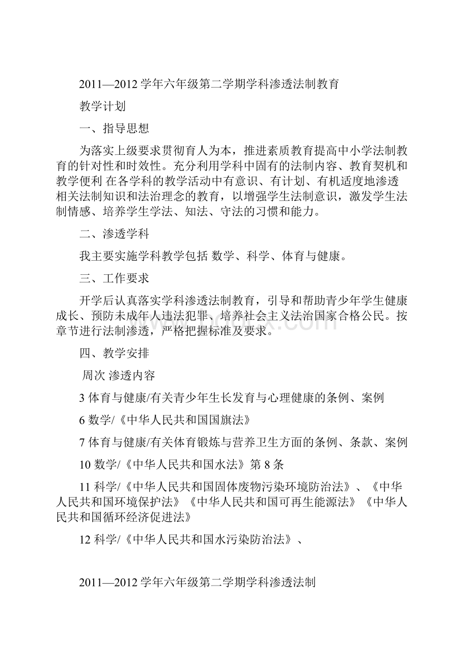 学科渗透法制教育心得体1.docx_第2页