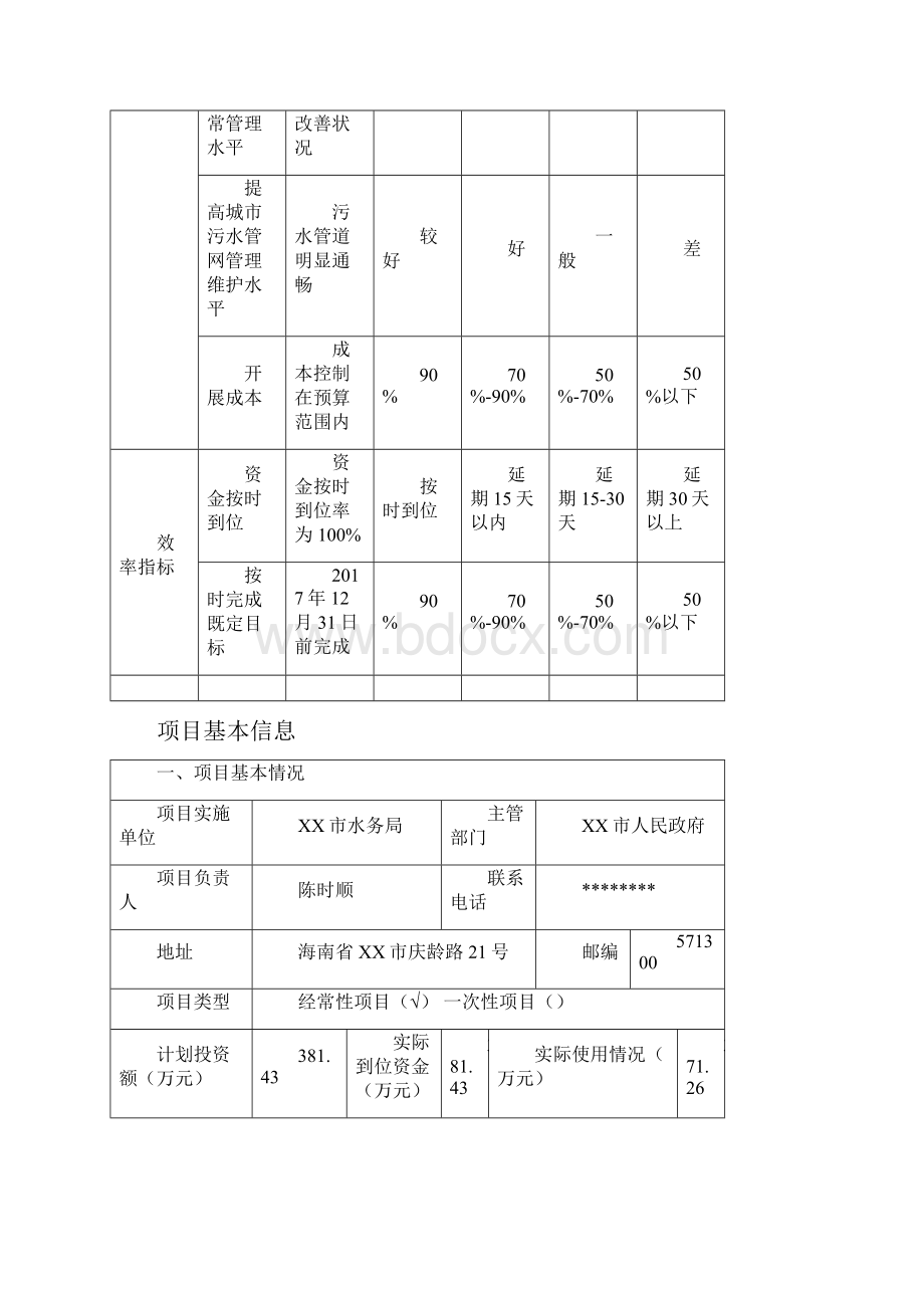 财政支出绩效评价报告模板.docx_第2页