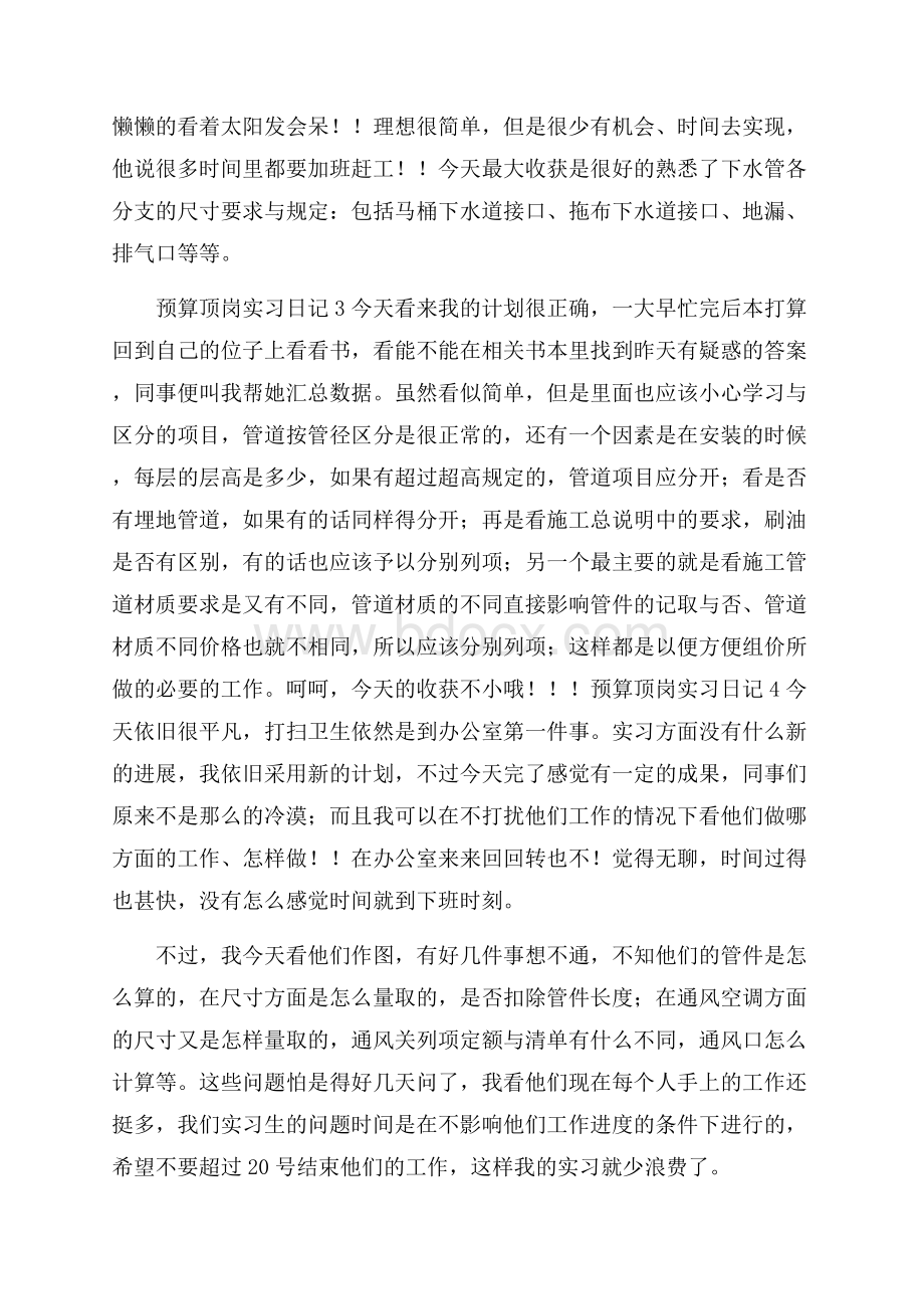 预算顶岗实习日记.docx_第2页