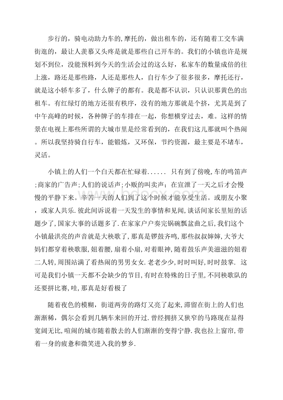 东北小镇的一天真实的每一天散文.docx_第2页