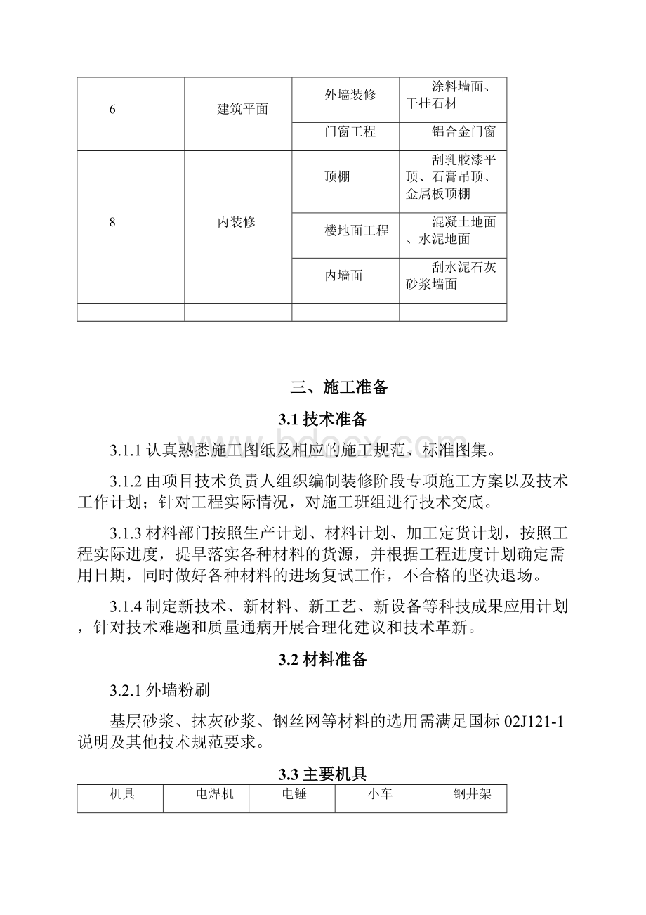 售楼处建筑装饰装修施工方案.docx_第2页