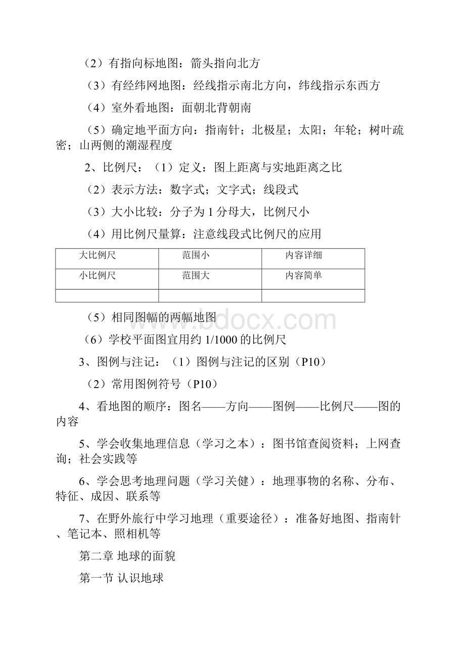 完整word版湘教版初中地理复习提纲全4册1word文档良心出品.docx_第2页