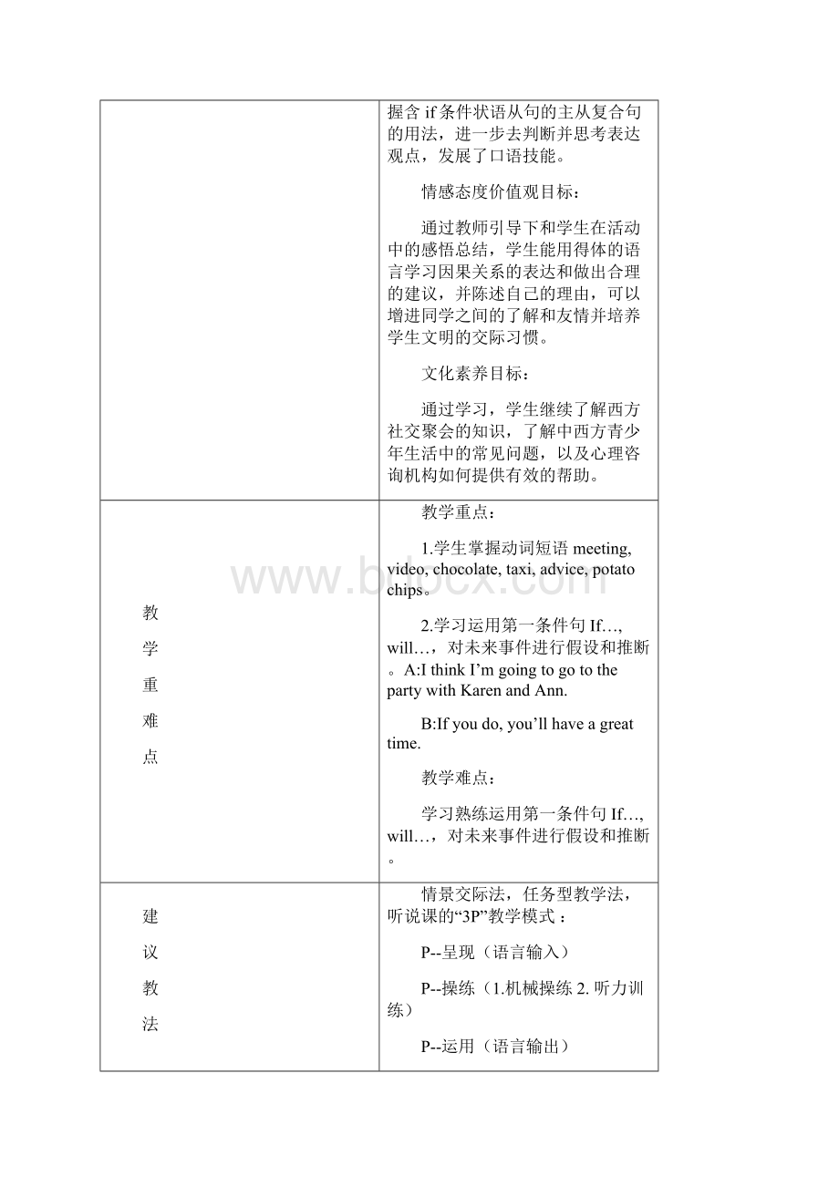 人教版英语八年级上册教案Unit10SectionA1a2d.docx_第3页