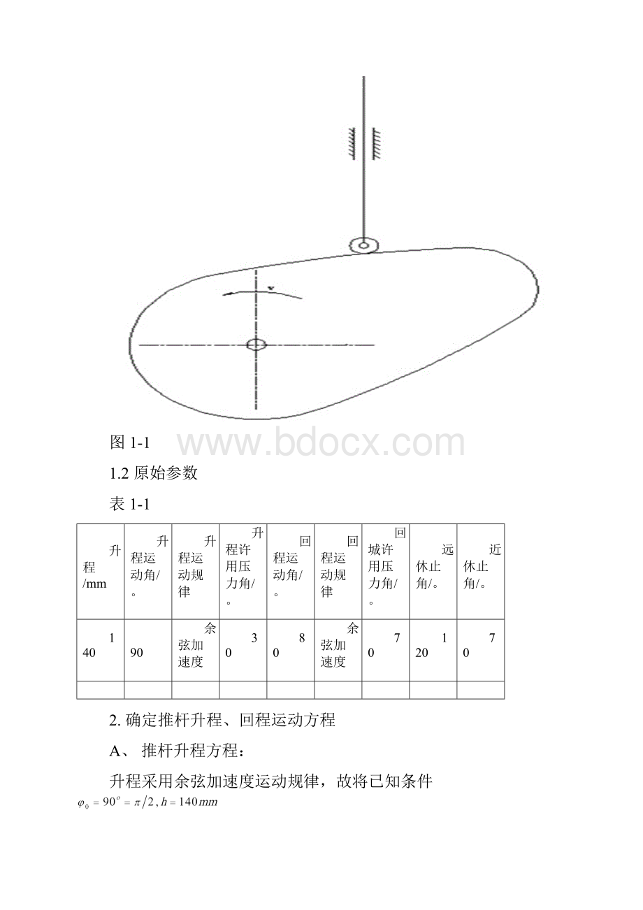 哈工大机械原理大作业二28完美版.docx_第2页