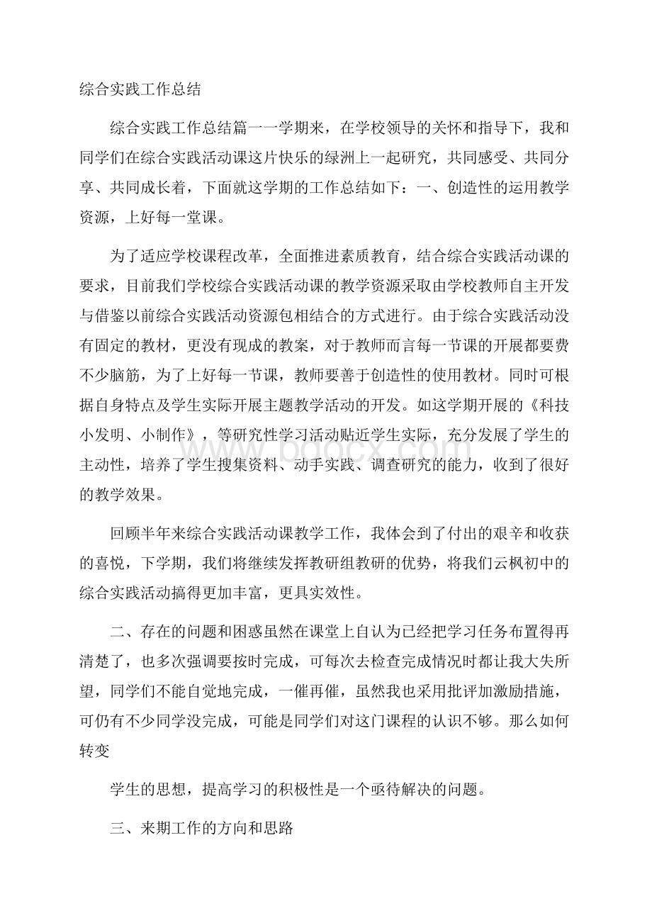 综合实践工作总结.docx_第1页