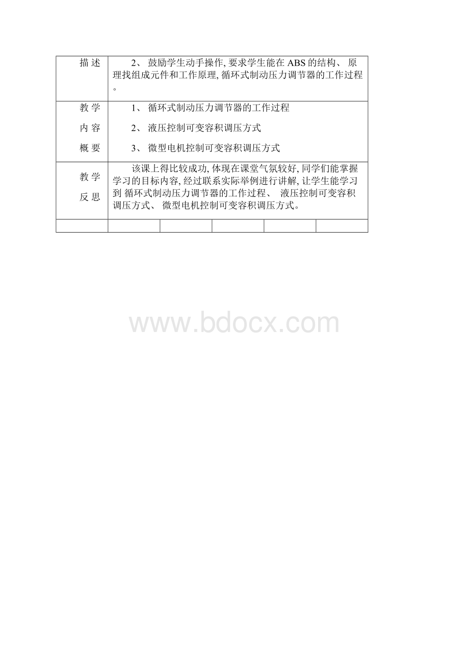 汽车底盘电控技术循环式制动压力调节器的工作过程模板.docx_第2页