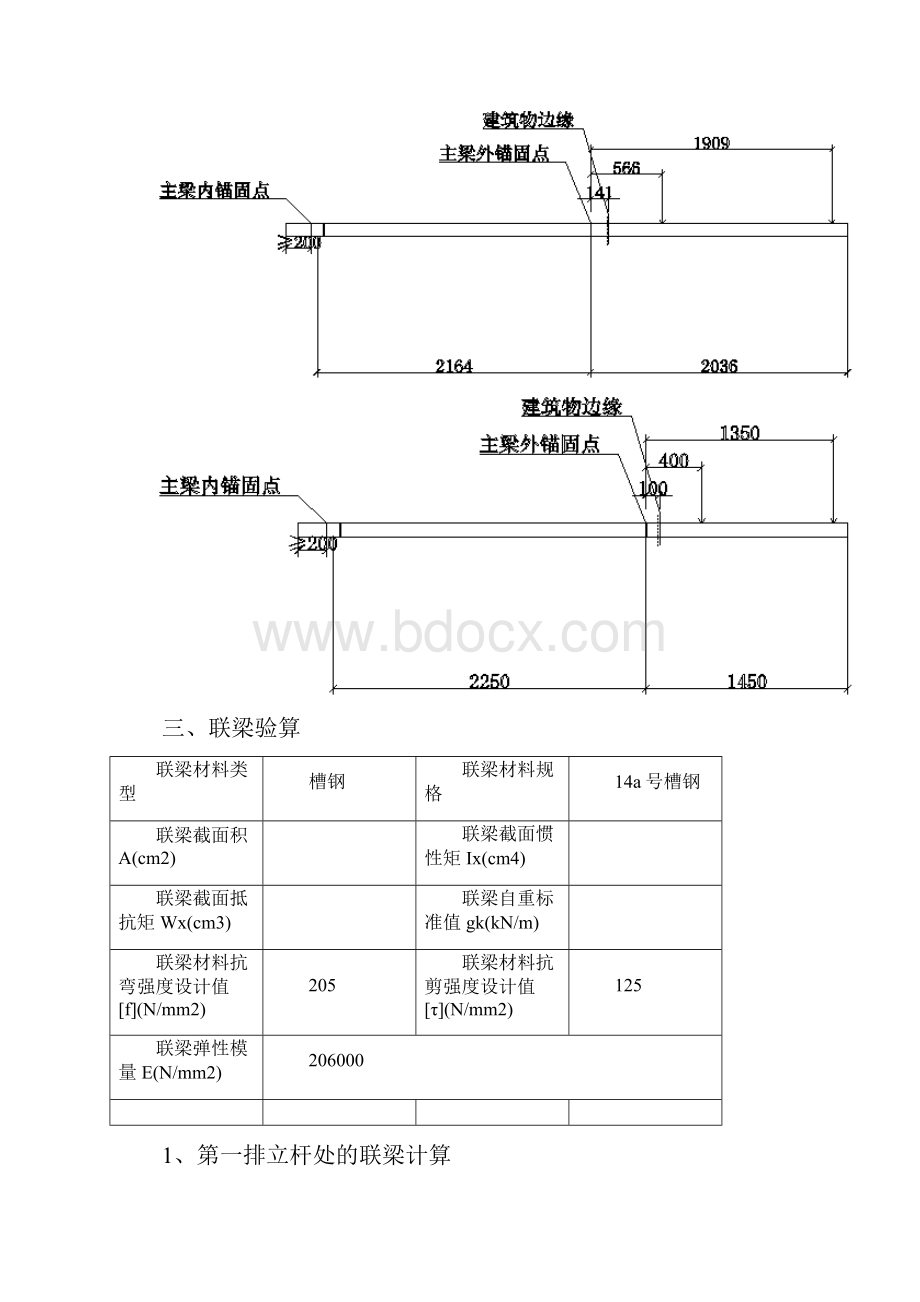 型钢悬挑脚手架 阳角B 计算书.docx_第3页