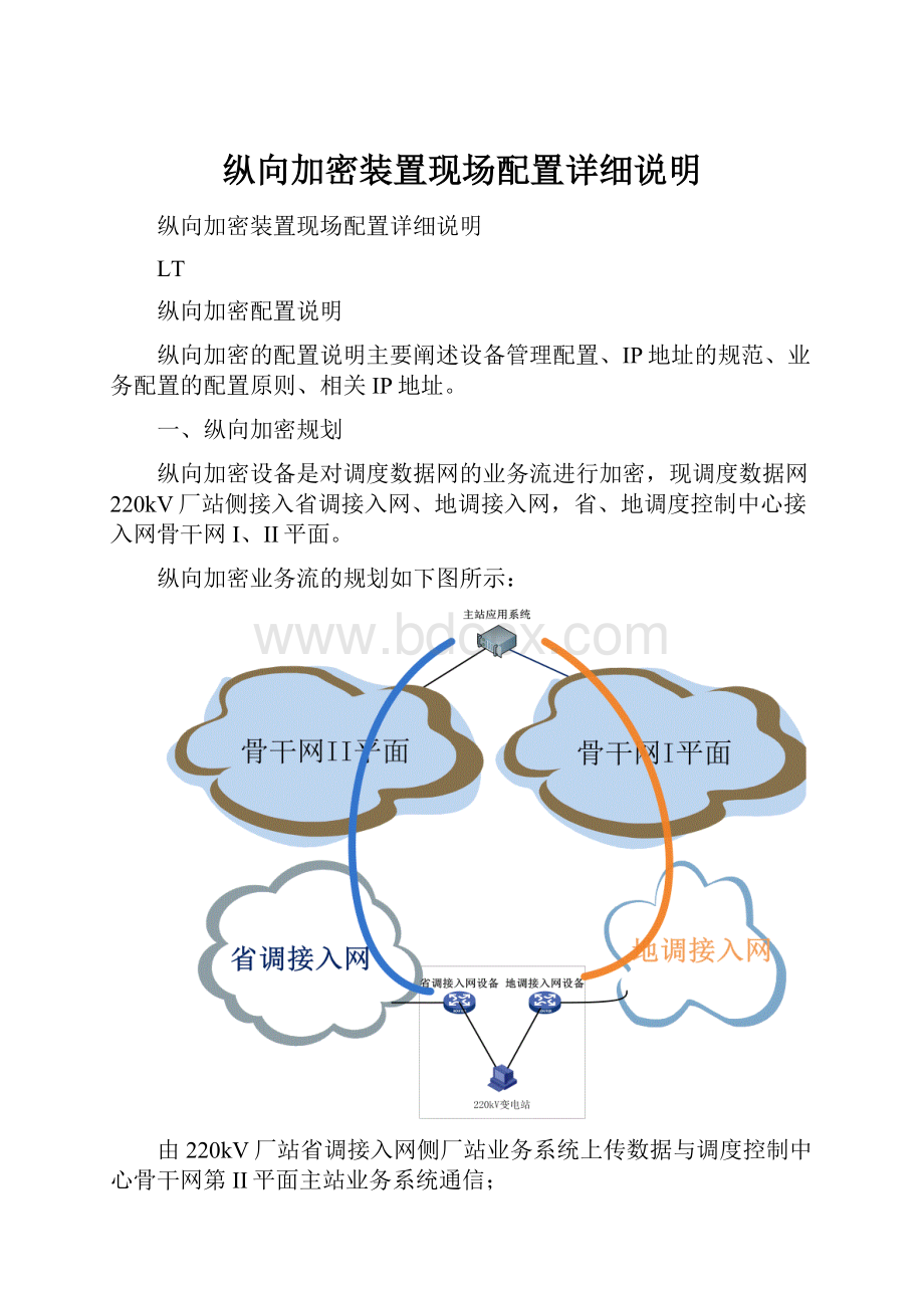 纵向加密装置现场配置详细说明.docx