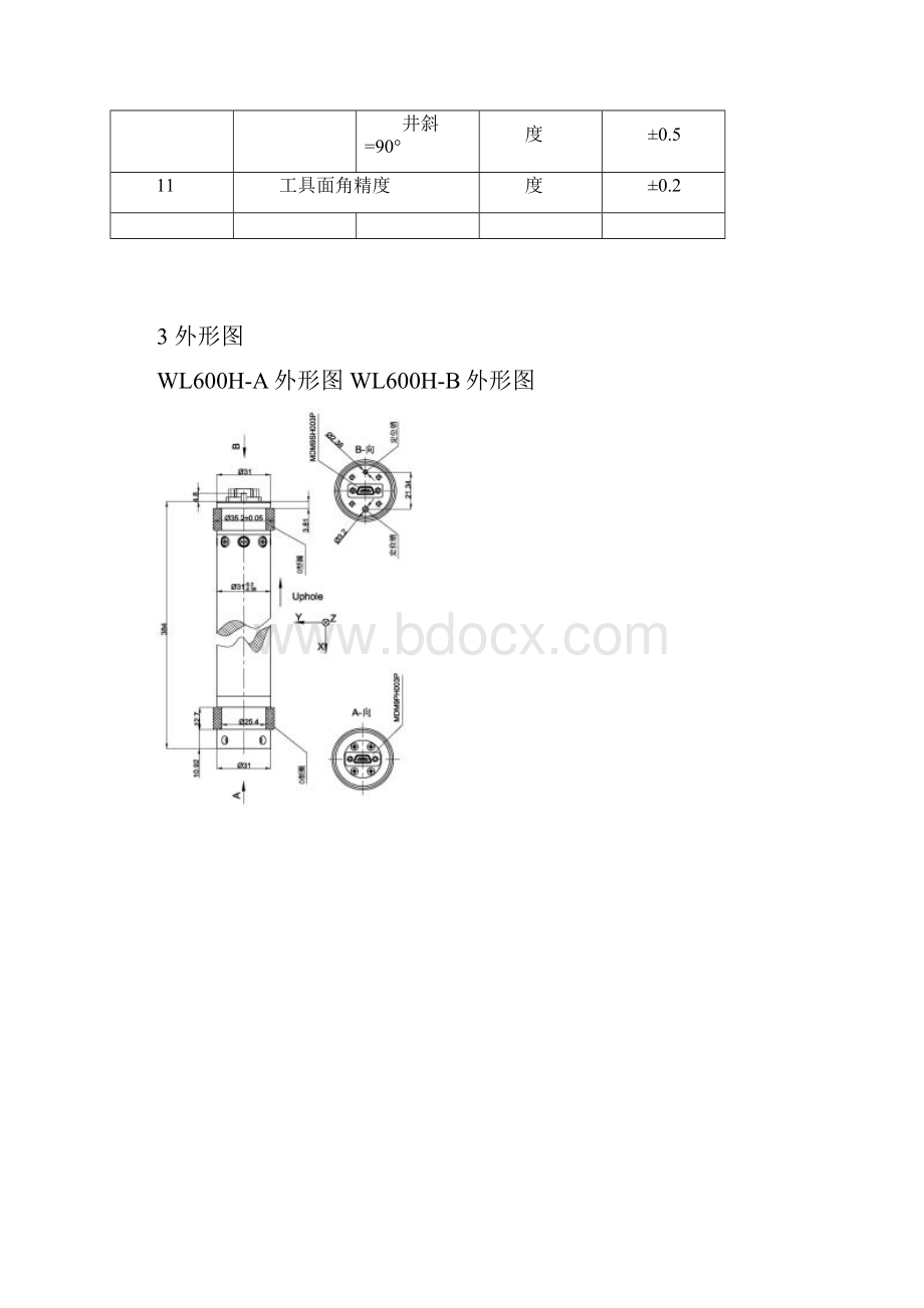 WL600H高温连续测斜短节.docx_第2页