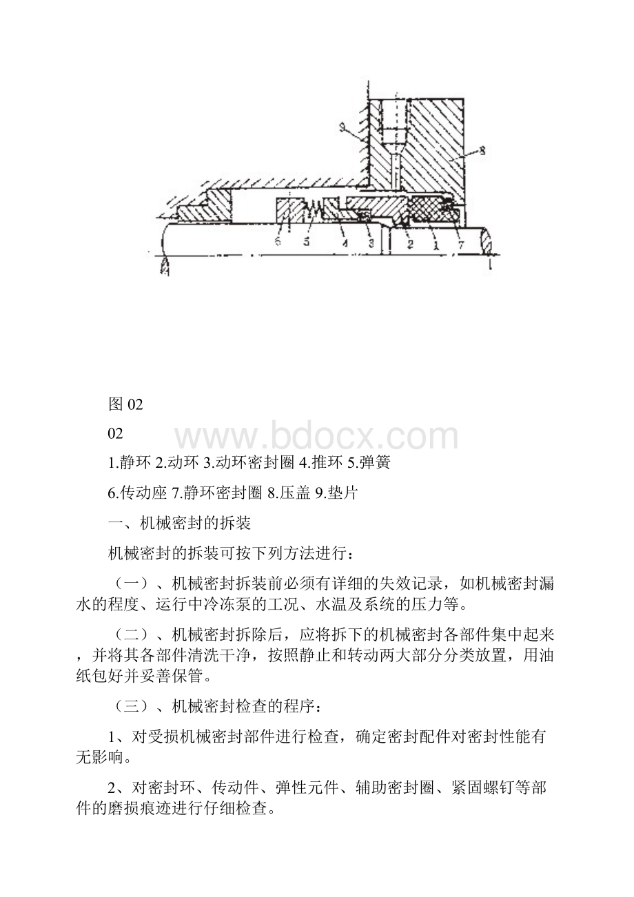 空调冷冻泵机械密封的拆装与日常维护.docx_第3页