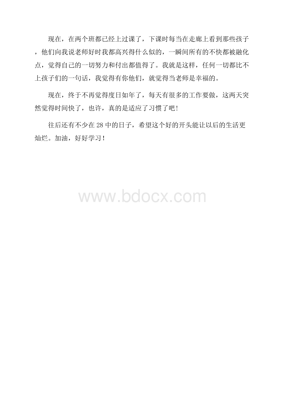 顶岗实习日记实习日记.docx_第3页