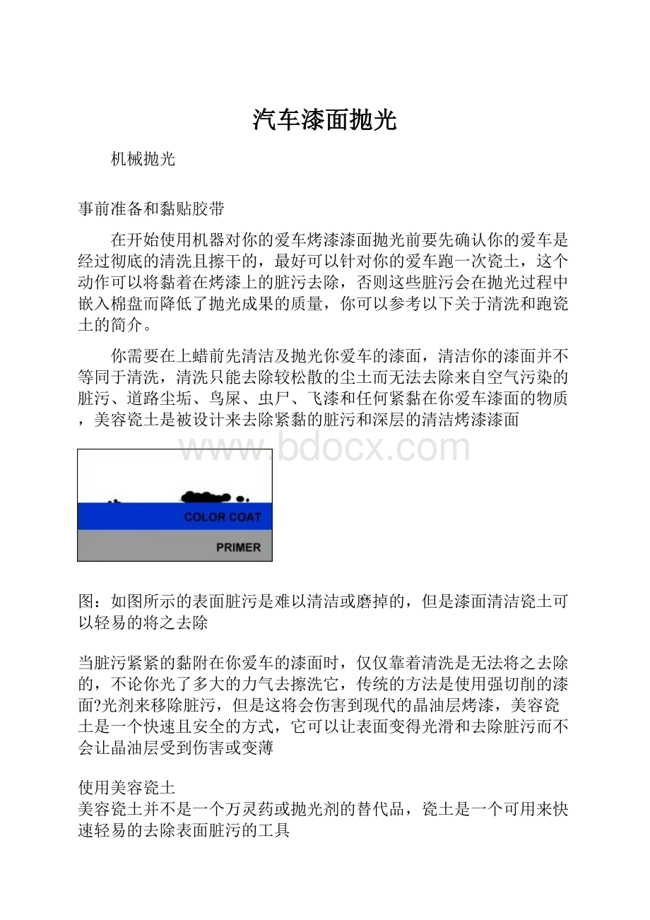 汽车漆面抛光.docx