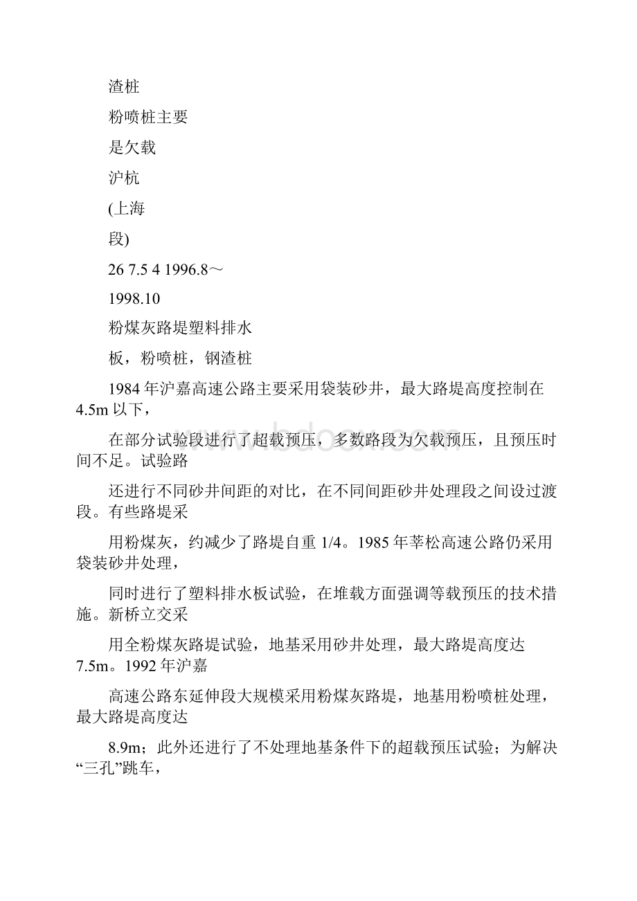 上海高速公路软基处理技术浅谈.docx_第3页