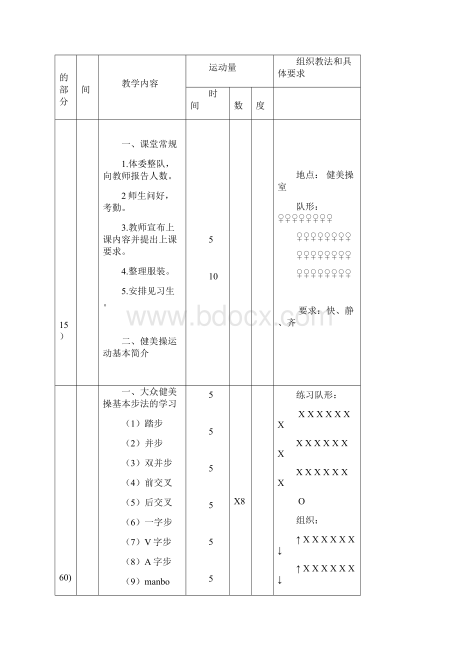 第三套大众健美操三级教案.docx_第2页