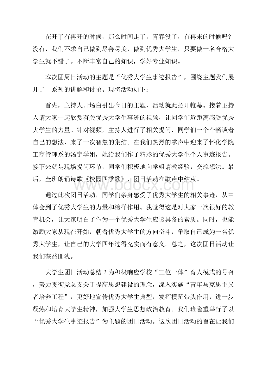 大学生团日活动总结.docx_第2页