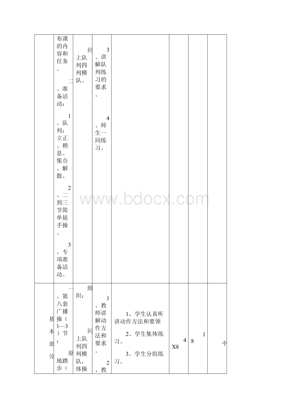 完整打印版小学二年级体育教案全集之一.docx_第2页