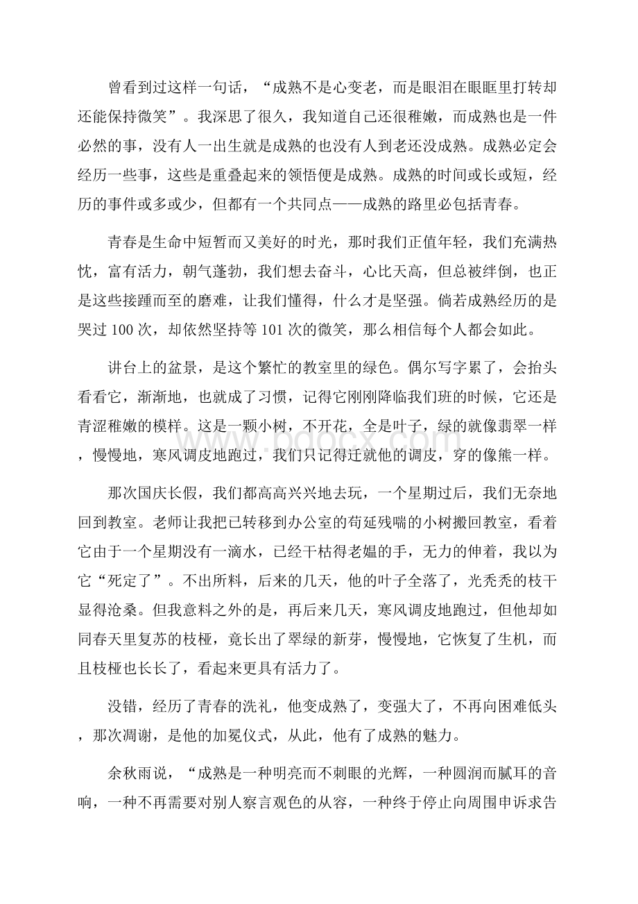 精选青春励志演讲稿范文九篇.docx_第3页