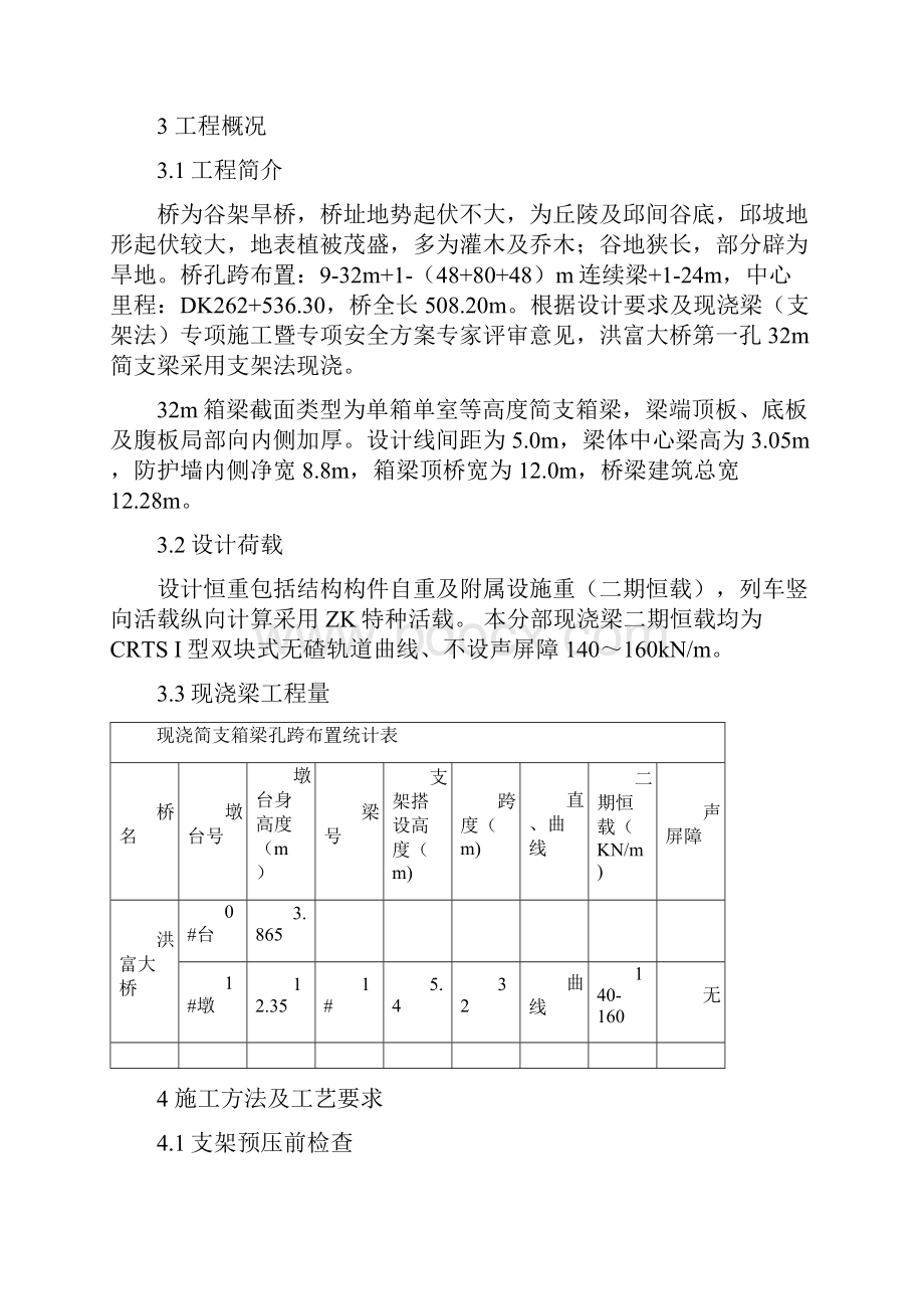 合福铁路某标段大桥满堂支架现浇梁预压施工专项方案.docx_第2页