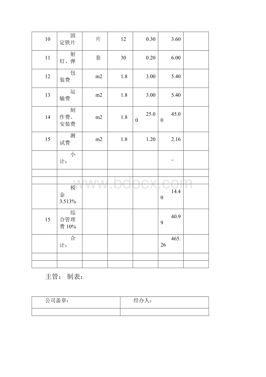 通和南塘琴园铝合金门窗工程投标报价明细表.docx_第2页