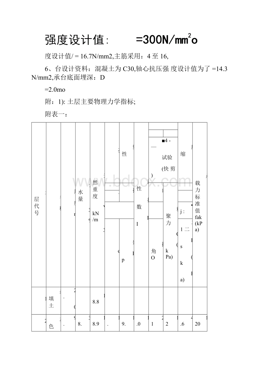 基础工程桩基础课程设计某办公楼桩基础设计.docx_第2页