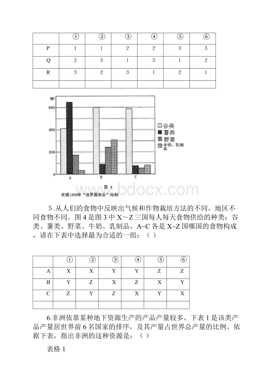 日本地理高考试题A1.docx_第3页