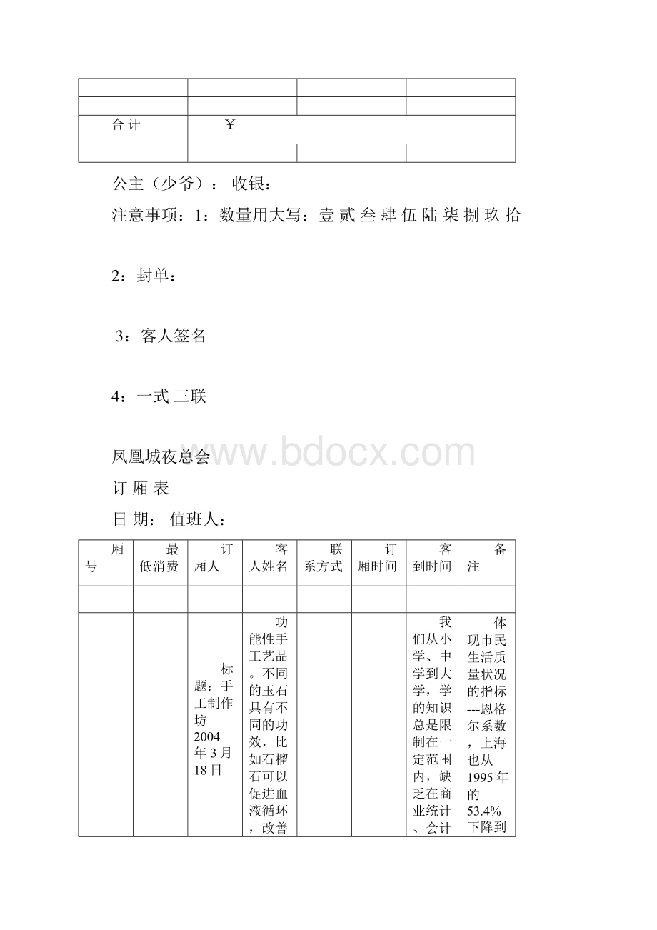 KTV员工各种相关表样包括入职登记表资料讲解.docx_第3页